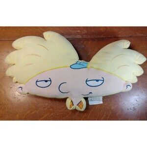 Nickelodeon Exclusive Hey Arnold Face 20" Pillow Nicktoon Plush